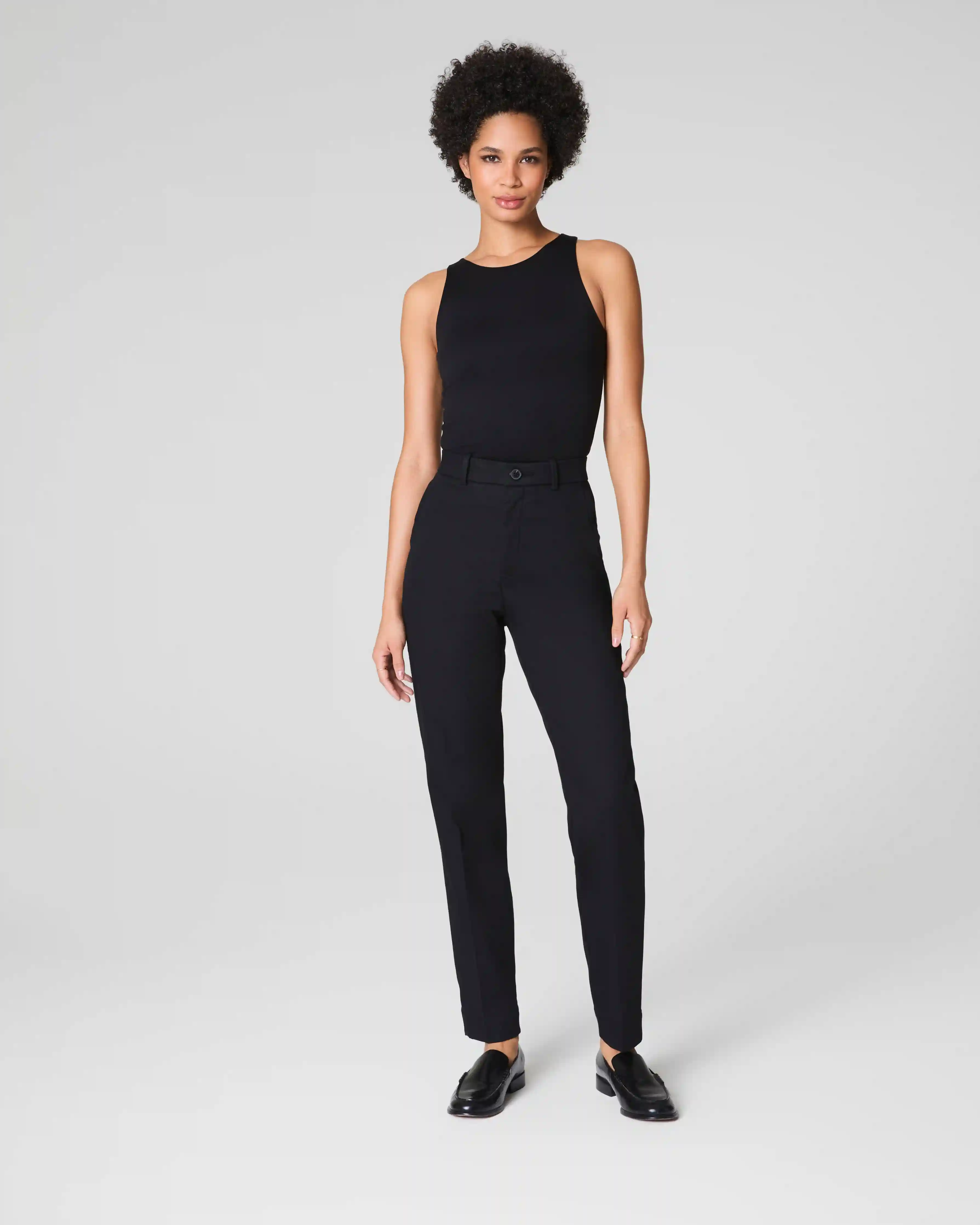 SPANXsupersmooth®  Stretch Twill Slim Straight Pant | Classic Black