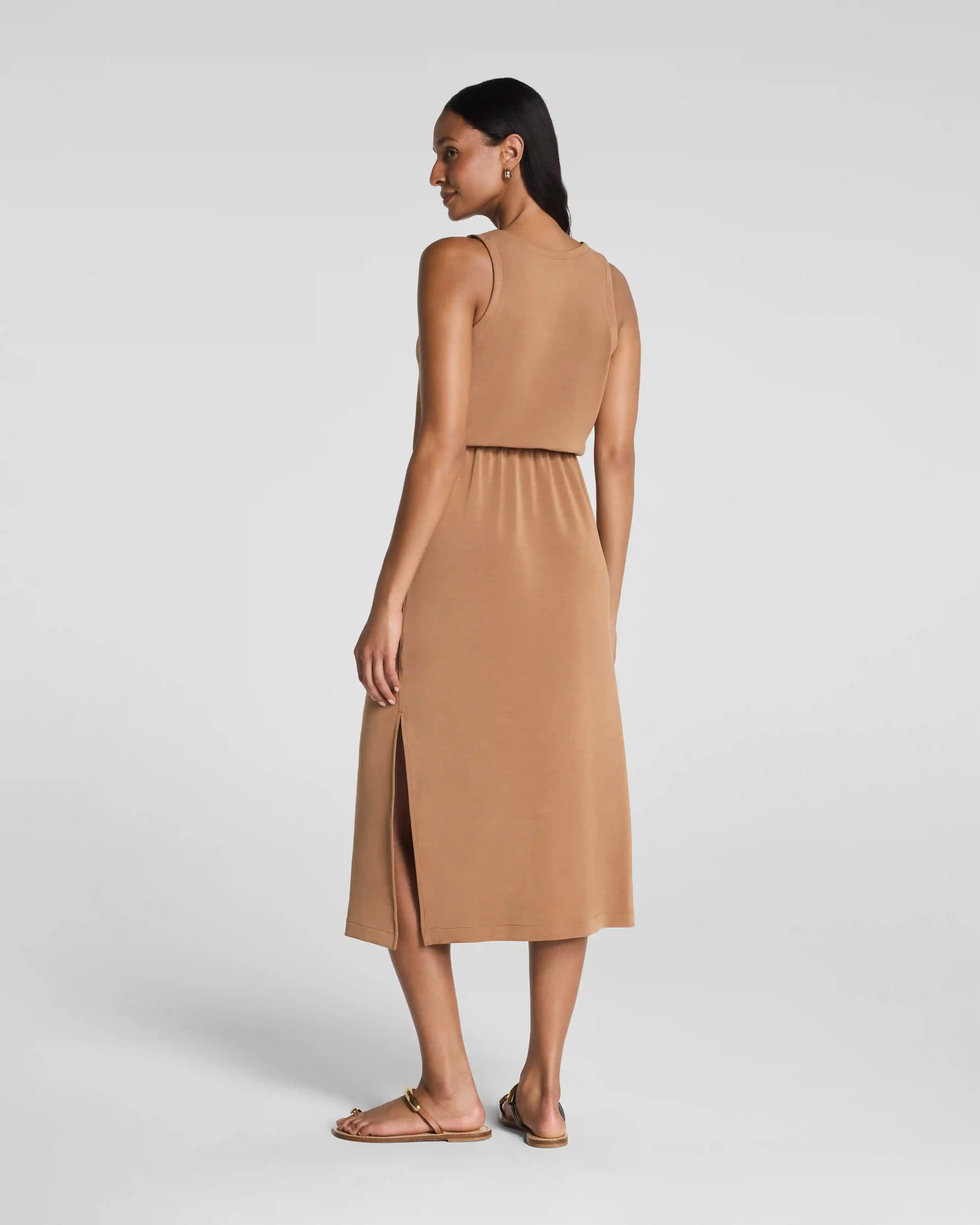 Alternative view of SPANX AirEssentials® Sandwashed Drawstring Maxi Tank Dress | Maplewood