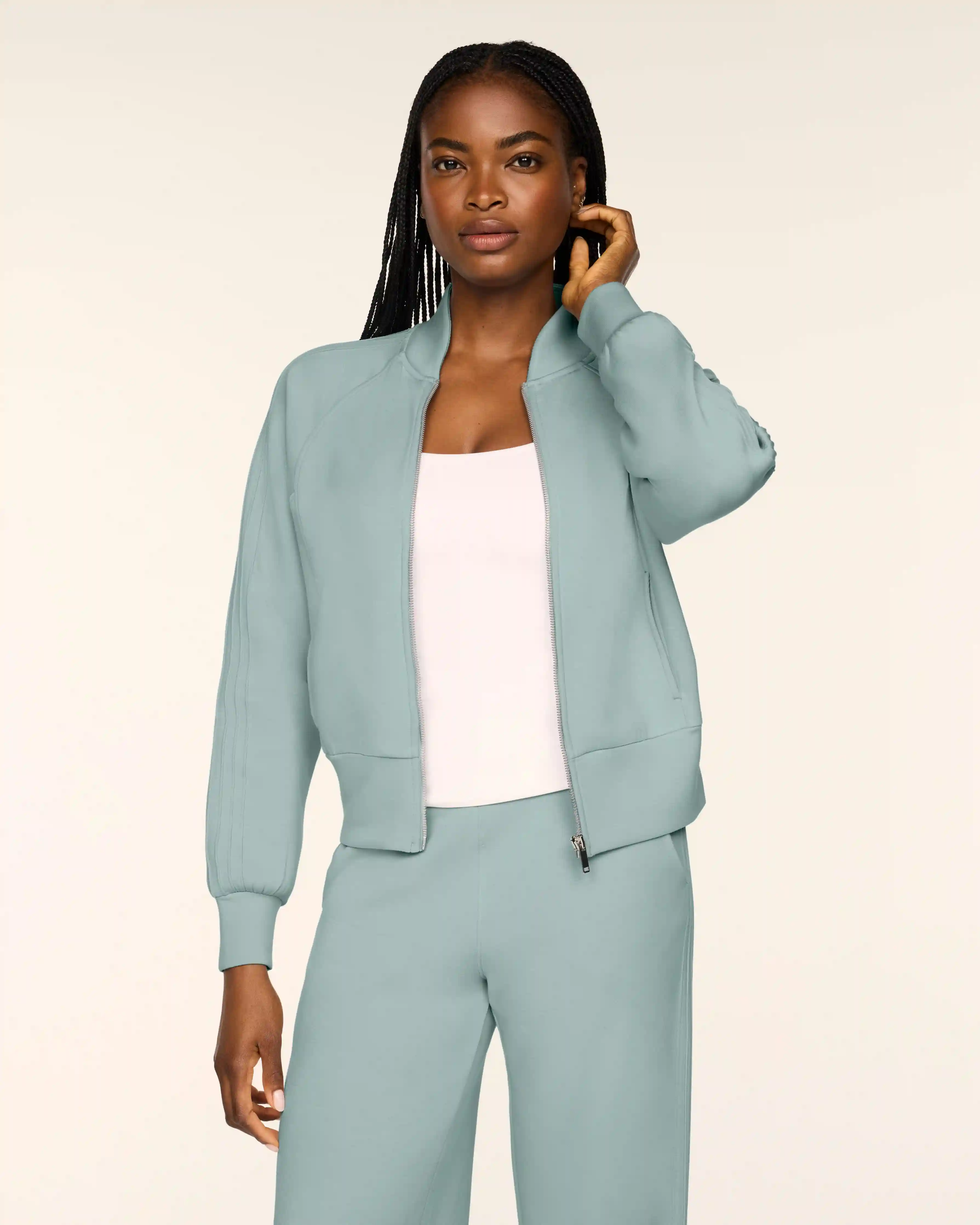 SPANX AirEssentials® Pintuck Track Jacket | Dew
