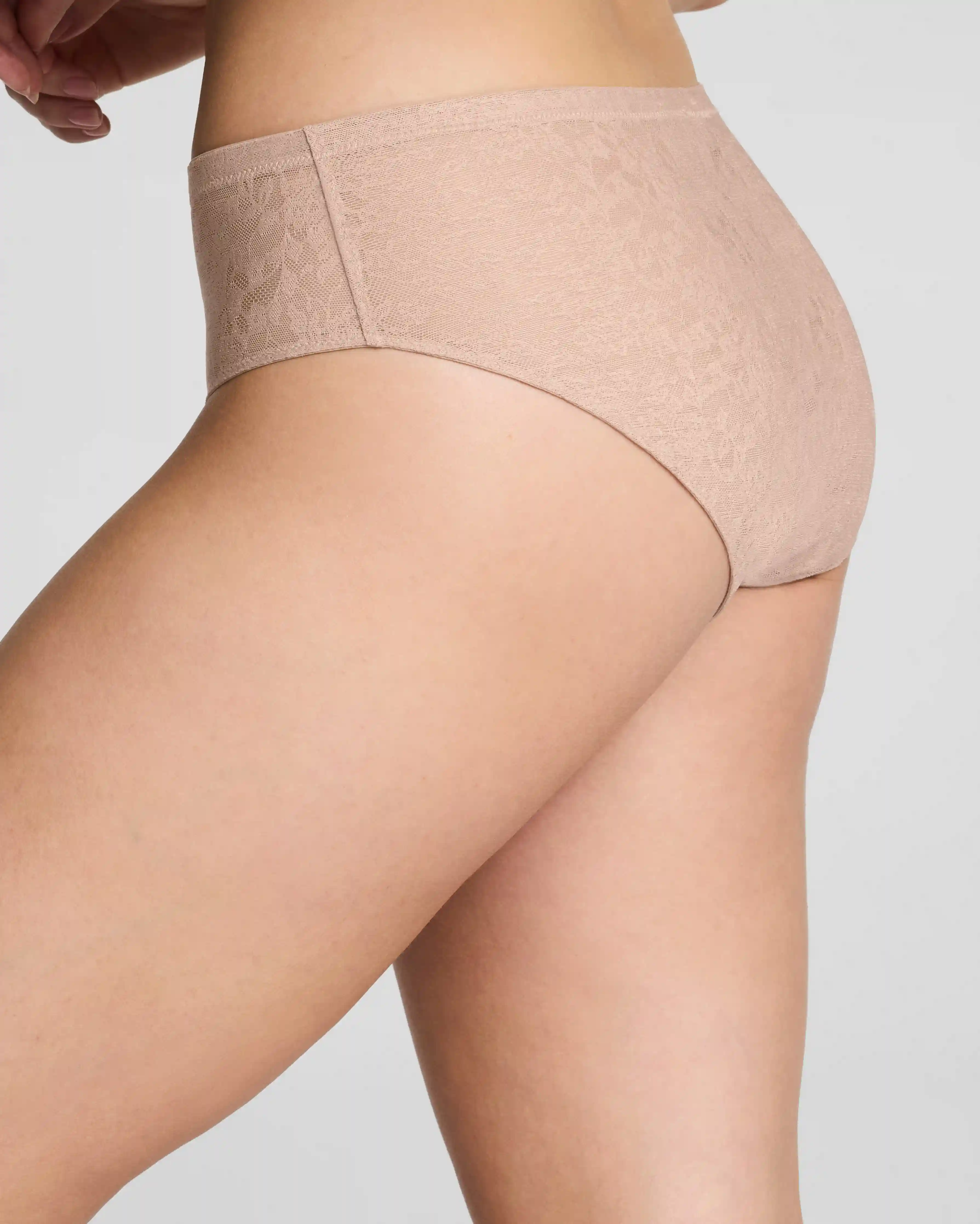 Alternative view of SPANXsupersmooth®  Day to Date Night Lace Bikini | Chai