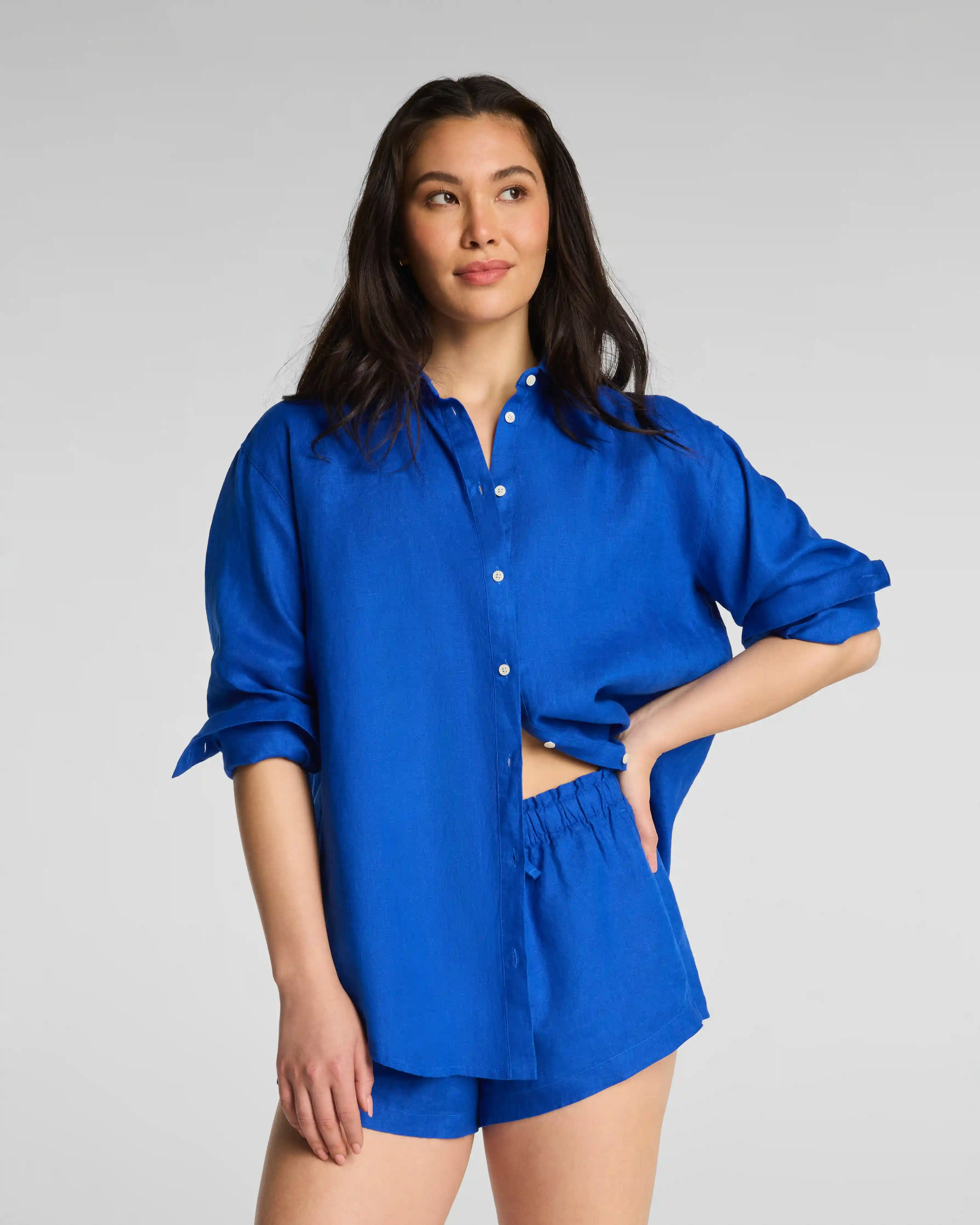 Alternative view of SPANX® Beach Button Down | Current