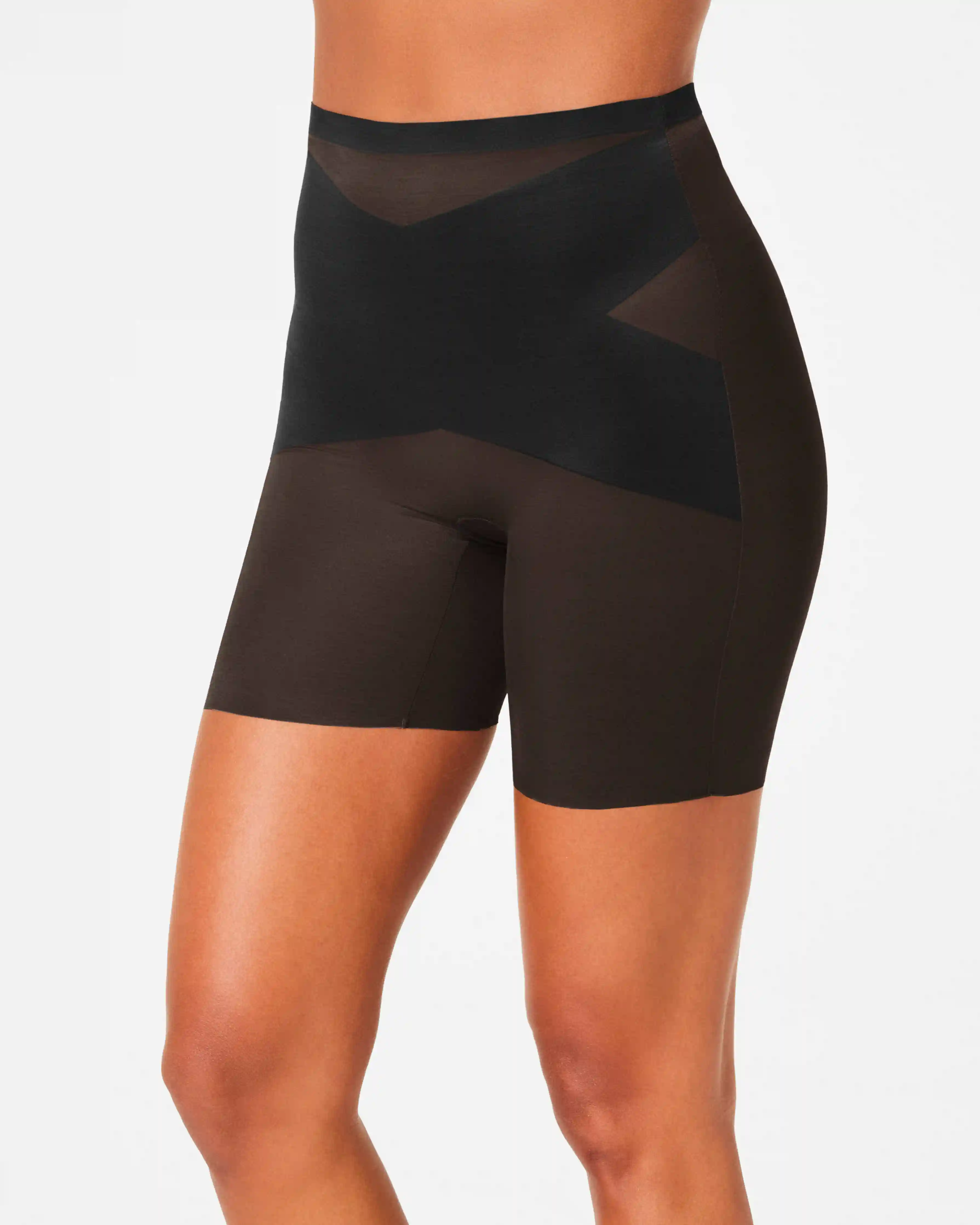 SPANXshape®  Skinny Britches® Mid-Thigh Short | Very Black