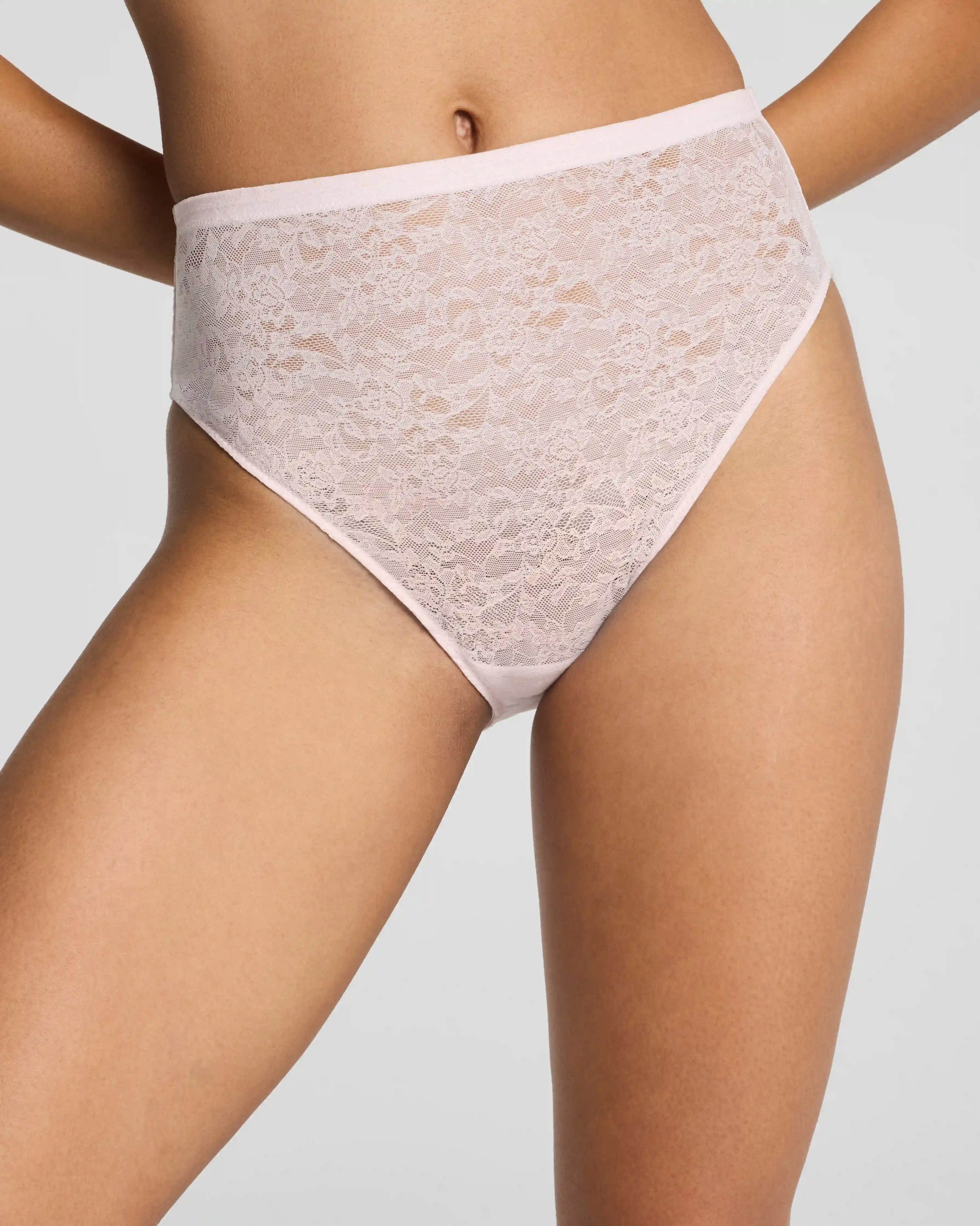 SPANXsupersmooth®  Day to Date Night Lace Hi-Leg Brief | Rosebud