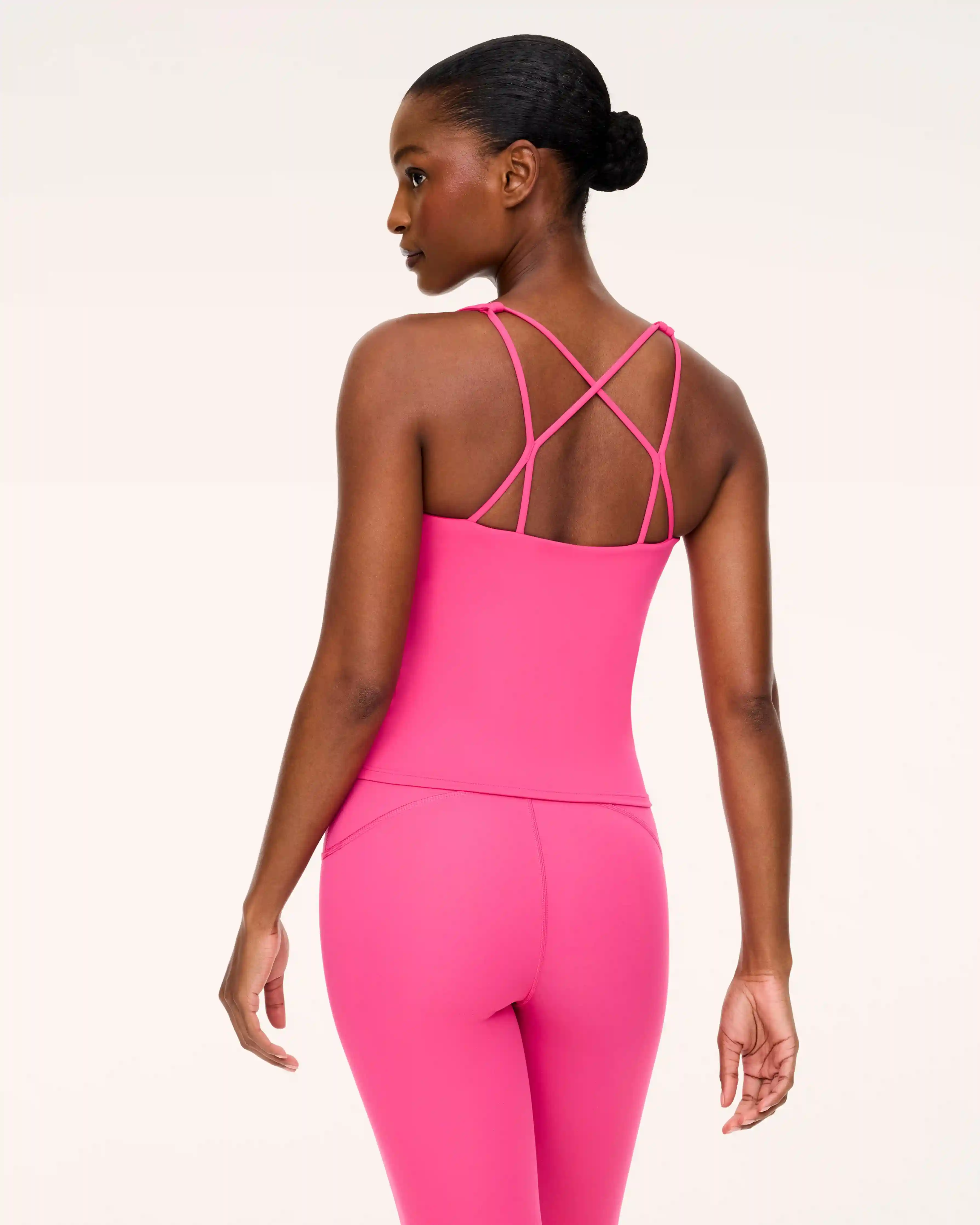 Alternative view of SPANX® BoostUp Strappy Tank | Siren Pink