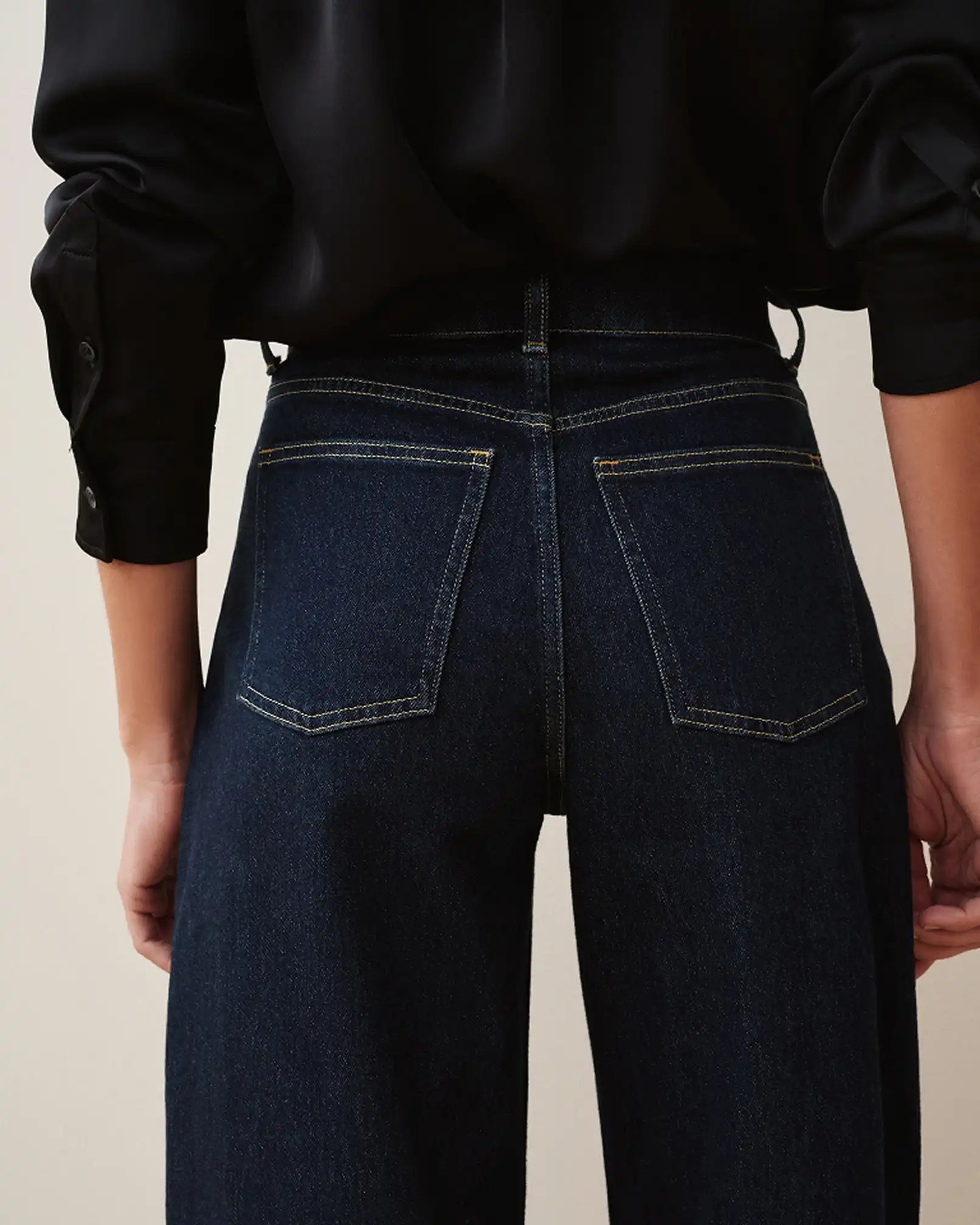Alternative view of SPANXshape®  Authentic 360 Cuffed Horseshoe Jeans | Marina