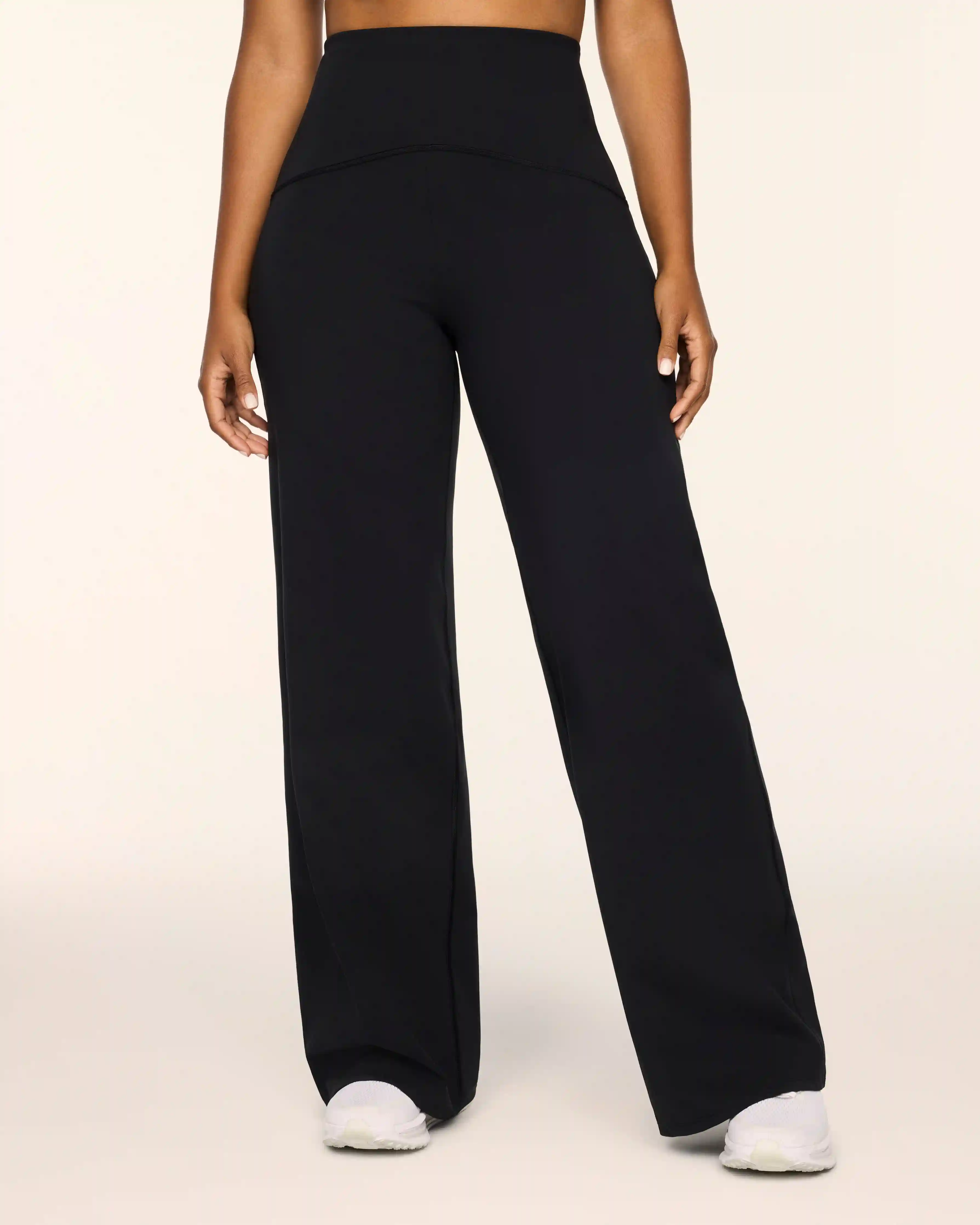 Alternative view of SPANXshape® Booty Boost® Wide Leg Pant | Very Black
