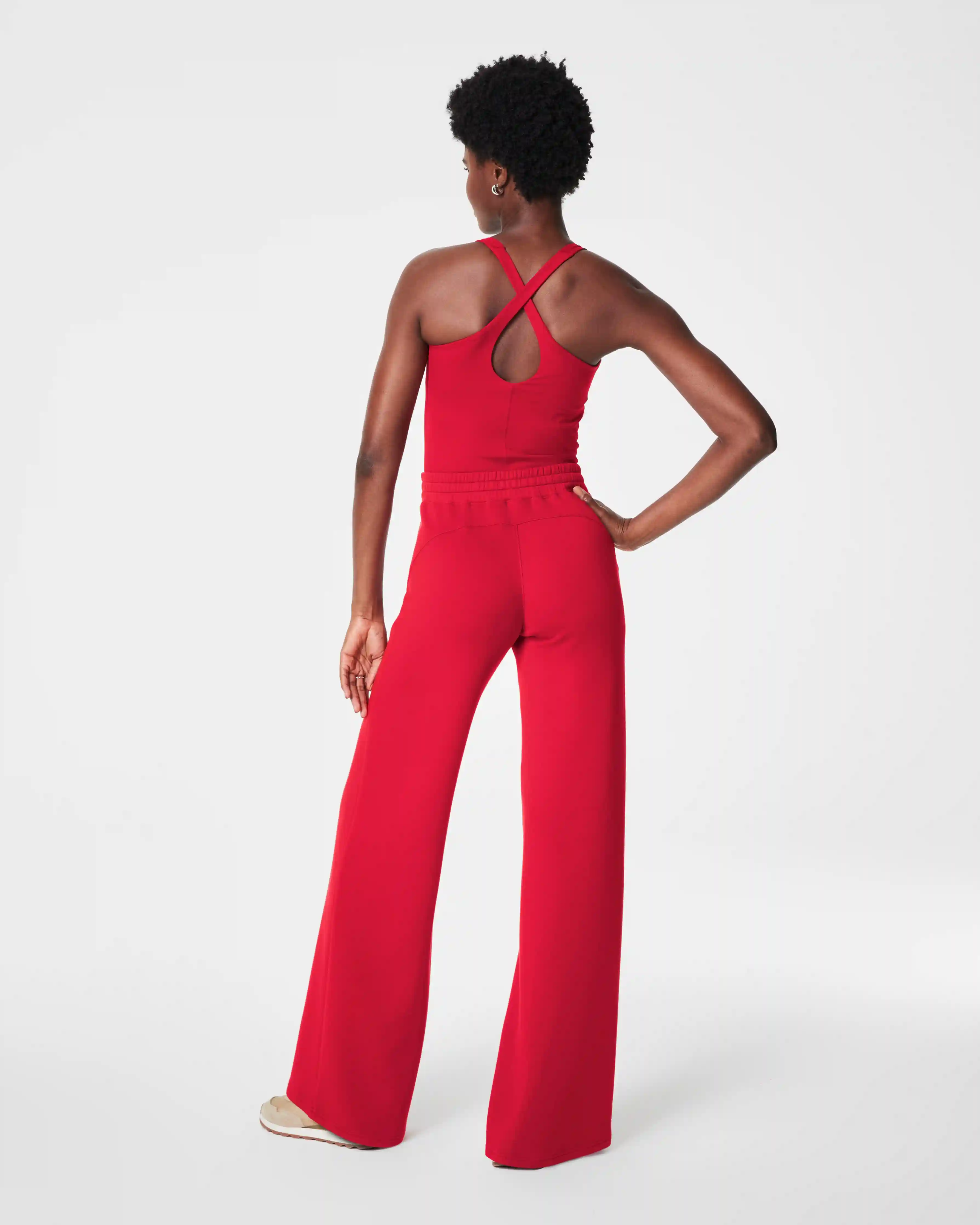 Alternative view of SPANX AirEssentials® Wide Leg Pant | SPANX® Red