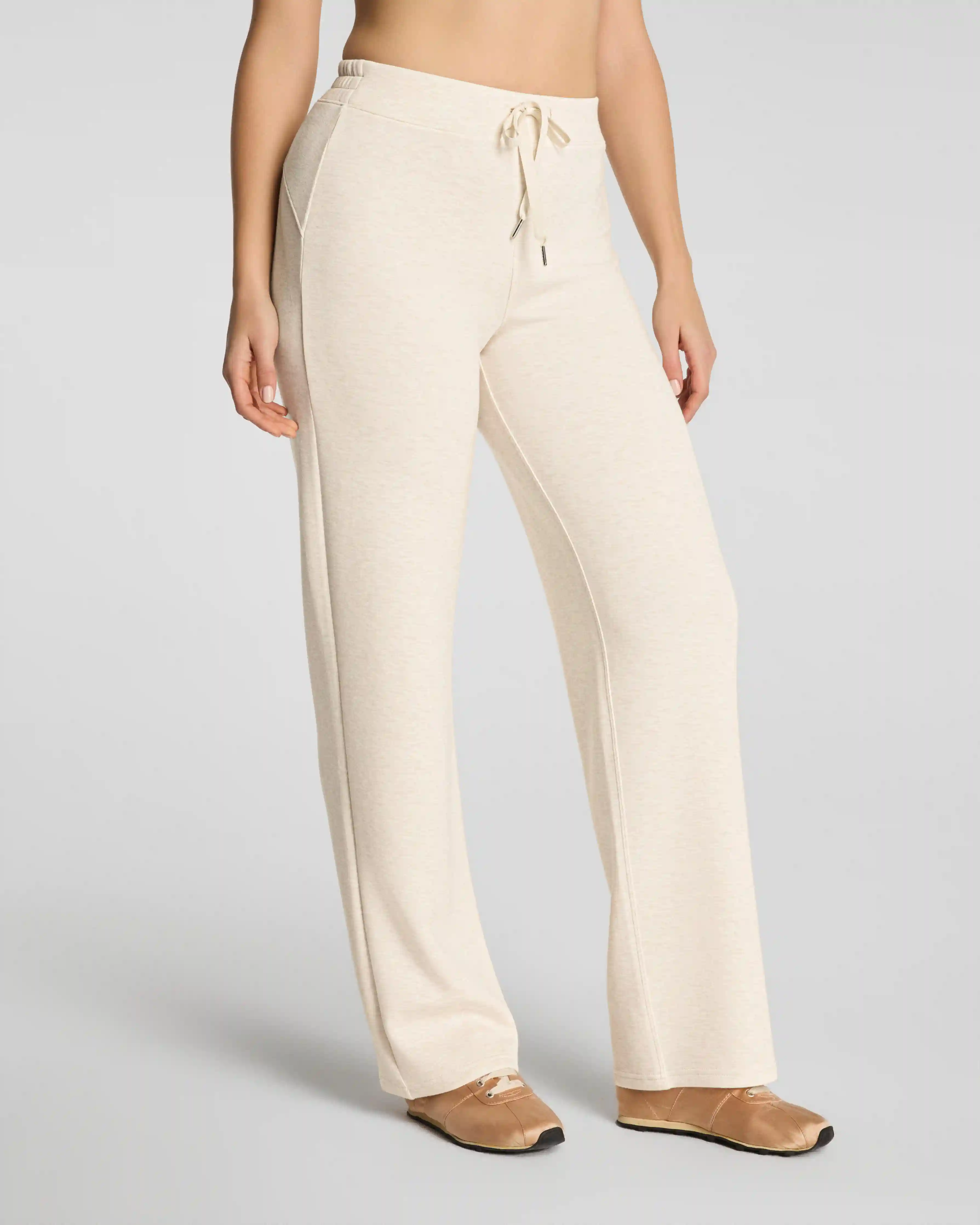 Alternative view of SPANX AirEssentials® Straight Leg Pant | Oatmeal Heather