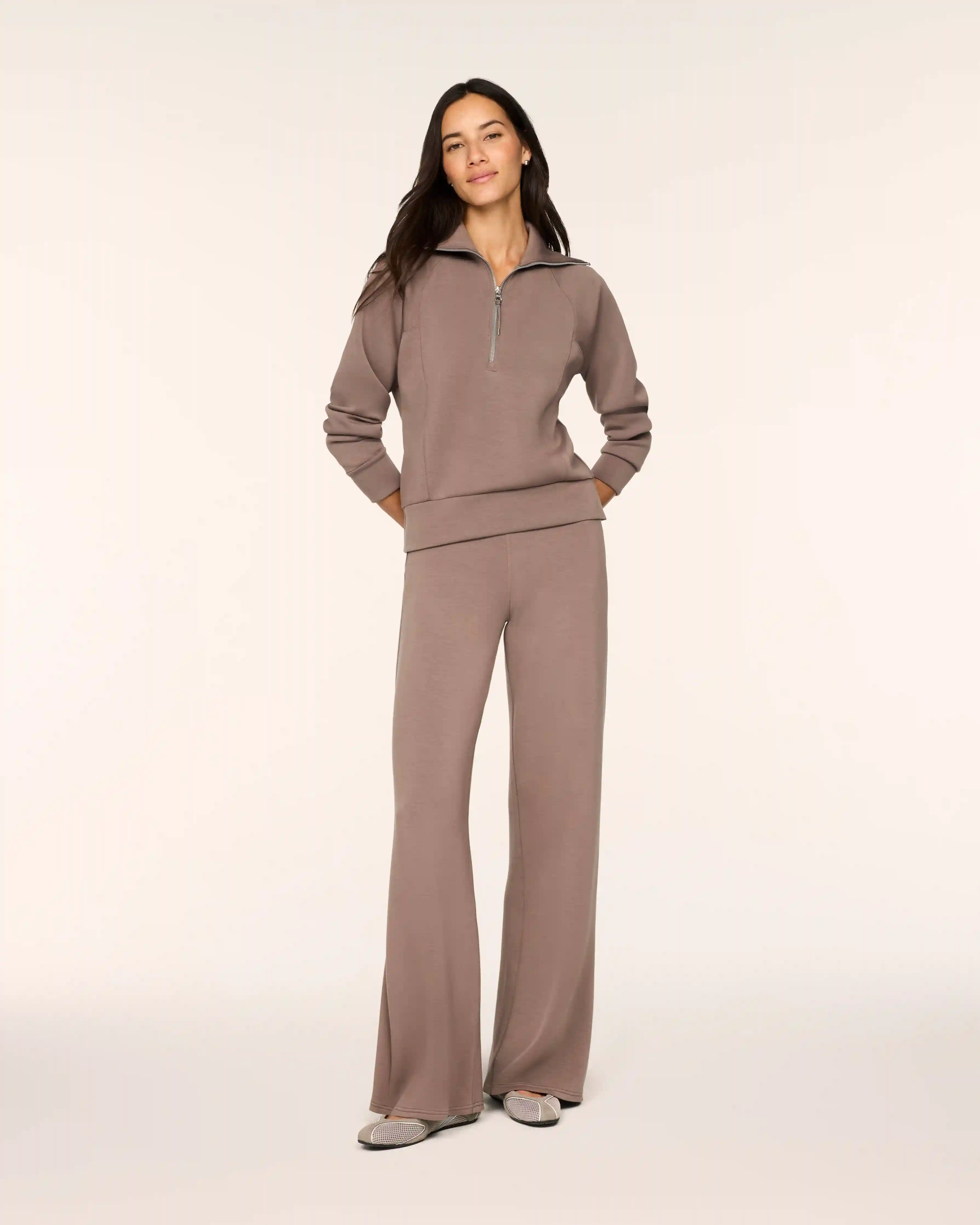 SPANX AirEssentials® Wide Leg Pant | Ironstone