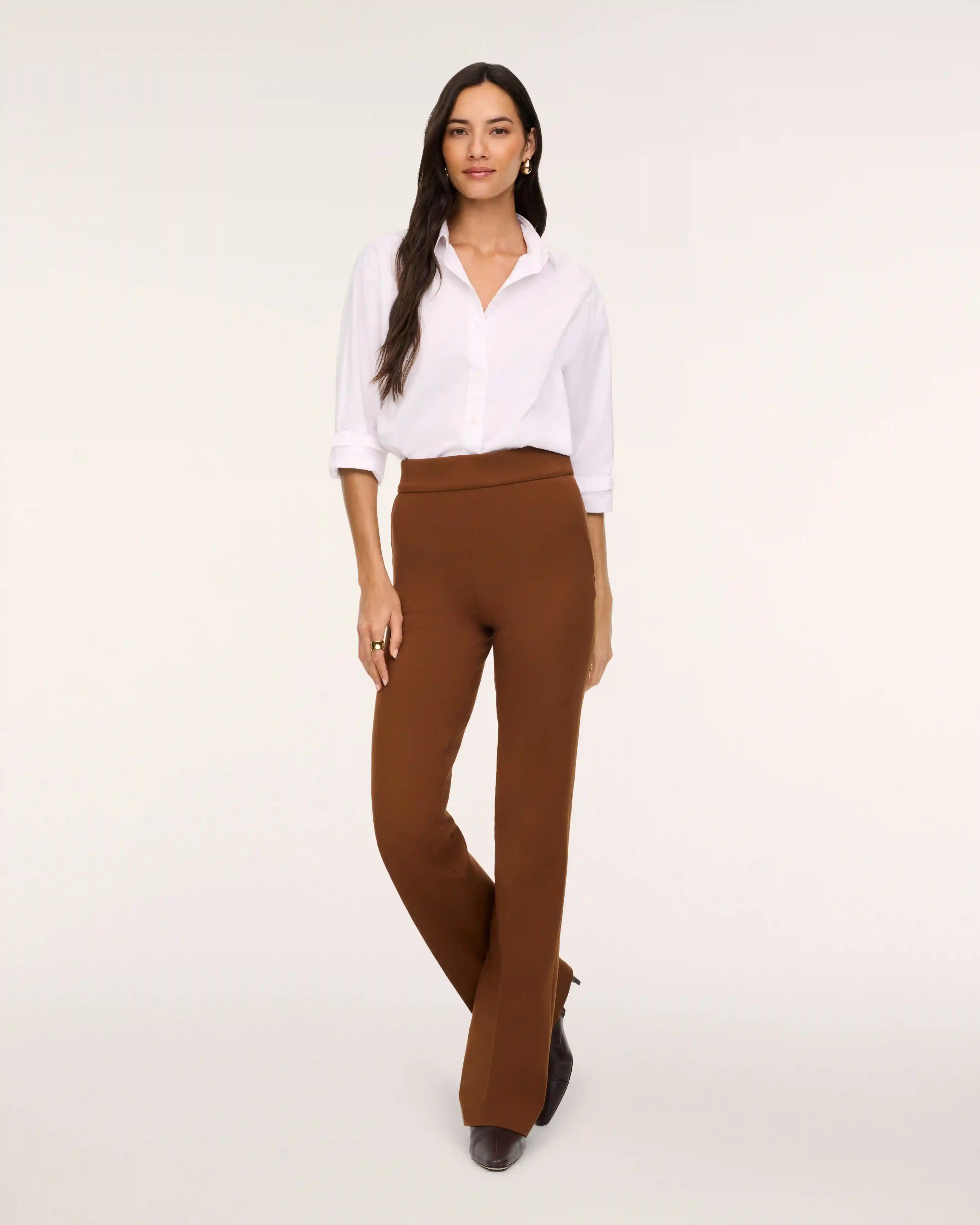 SPANXsupersmooth® PerfectFit Ponte Bootcut Pant | Brandy