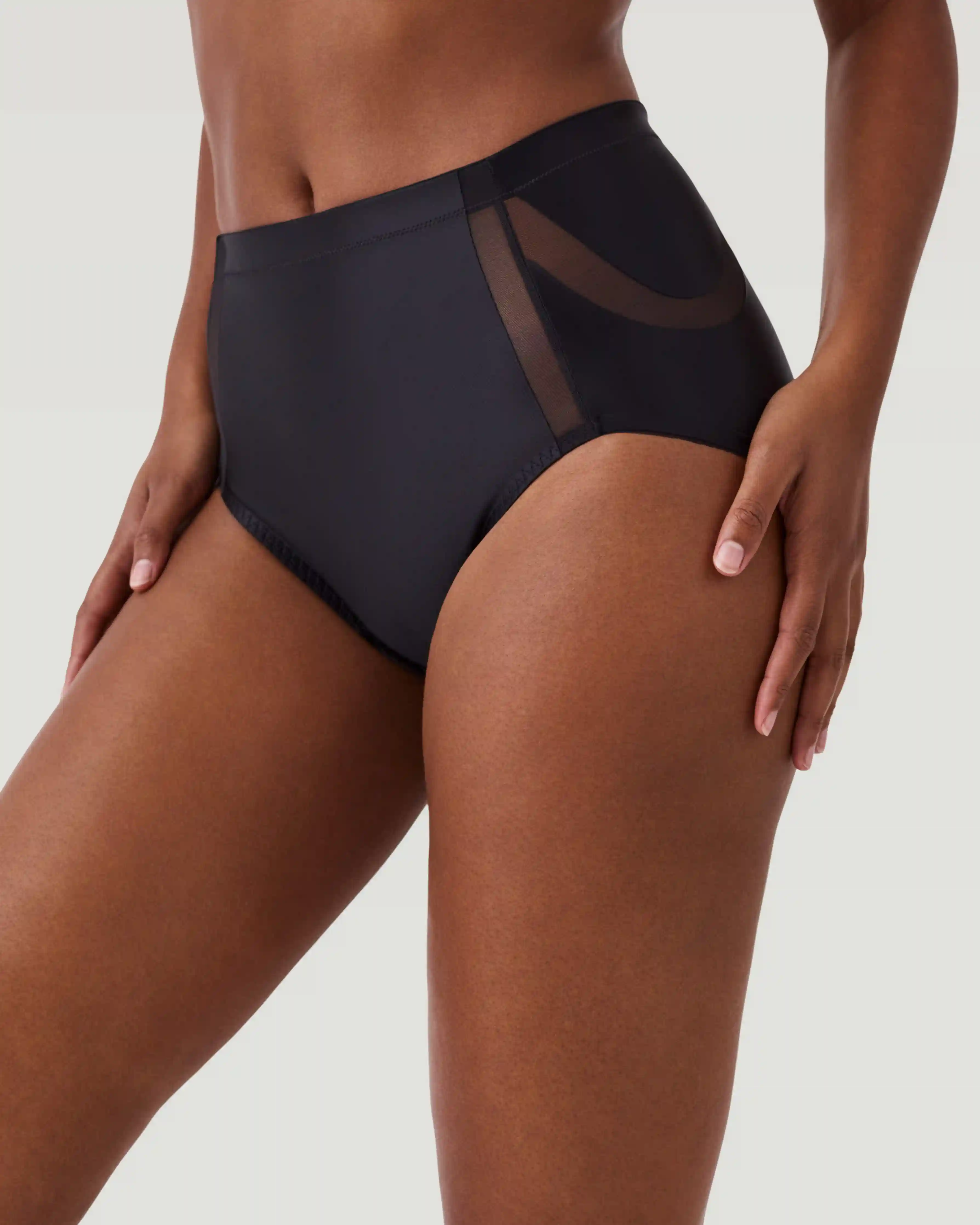 SPANXshape®  Satin-X™ Booty-Lifting Brief | Very Black