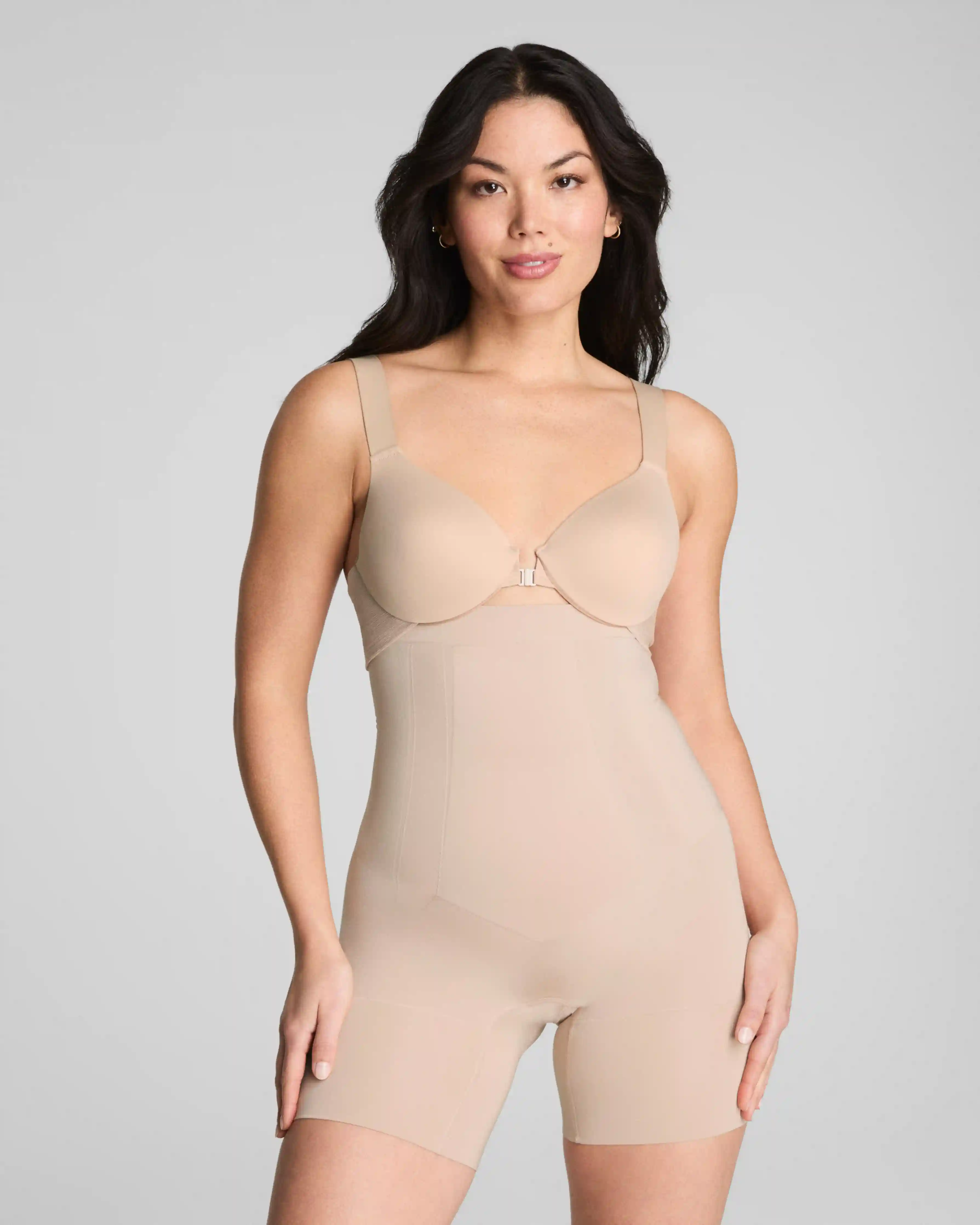 SPANXsculpt®  OnCore High-Waisted Mid-Thigh Short | Soft Nude