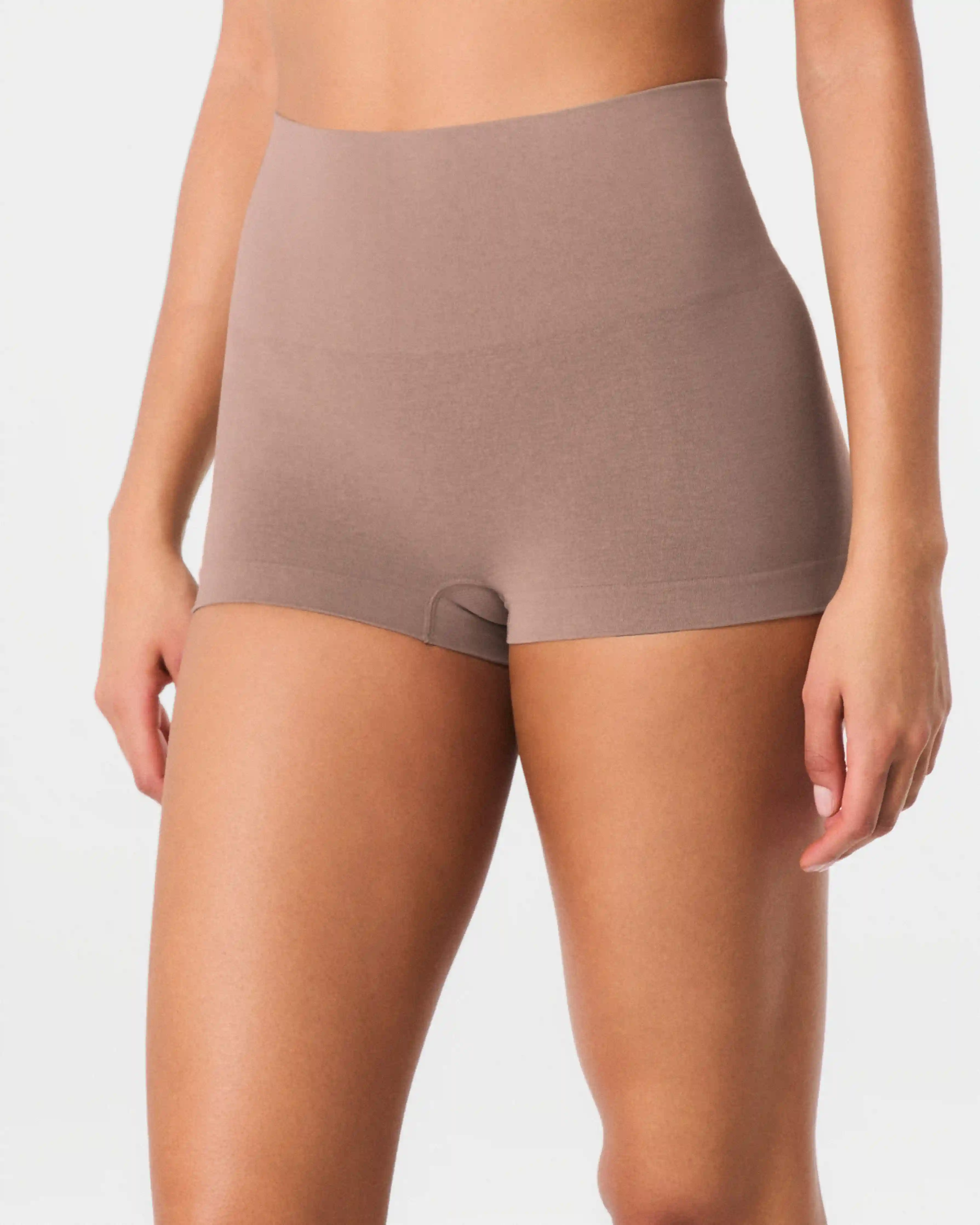 SPANXshape®  ExtraOrdinary Supima® Cotton Boyshort | Cafe Au Lait